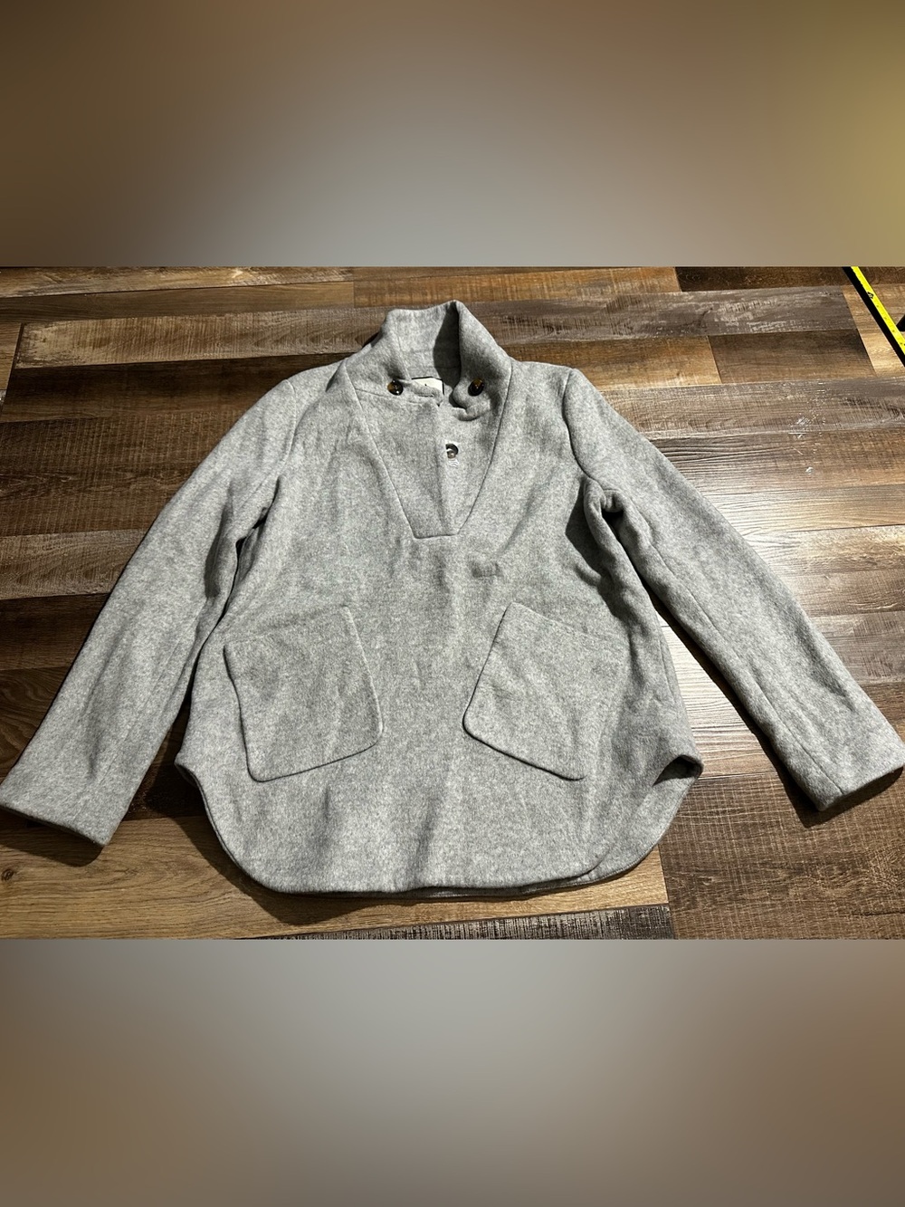 Tuckernuck | NEW Emerson Wool Equestrian Popover Jacket in Gray Size S